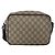 Borsa a Spalla GG Supreme in PVC Beige Argento di GUCCI 114291 Auth ep14204 - vista 2
