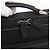 Borsa da lavoro PRADA in nylon nero e argento Auth ti3842 - vista 10