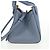 LOEWE ~ Ghibli Borsa Hammock Nuggets Markl 2way Azzurro Chiaro Auth 167241SM Blu chiaro - vista 3
