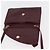 Borsa a Spalla in Pelle Bordeaux Valentino con Oro Auth bs34747 D'oro Bordò - vista 19