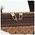 LOUIS VUITTON Monogram Mini Josephine PM Borsa a Mano Rossa M92216 LV Auth bs34631 Rosso - vista 17