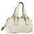 Borsa Boston in pelle Gucci Bamboo bianca e oro 154376 Auth ep14116 Bianco D'oro
