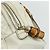Borsa Boston in pelle Gucci Bamboo bianca e oro 154376 Auth ep14116 Bianco D'oro - vista 10