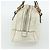 Borsa Boston in pelle Gucci Bamboo bianca e oro 154376 Auth ep14116 Bianco D'oro - vista 4