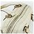 Borsa Boston in pelle Gucci Bamboo bianca e oro 154376 Auth ep14116 Bianco D'oro - vista 6