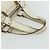 Borsa Boston in pelle Gucci Bamboo bianca e oro 154376 Auth ep14116 Bianco D'oro - vista 7