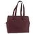 CARTIER Must Line Bolsa Tote Cuero Burdeos Oro Auth 175064A