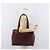 CARTIER Must Line Bolsa Tote Cuero Burdeos Oro Auth 175064A - vista 22