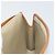 Borsa a spalla in tela a nido d'ape Christian Dior beige oro Auth 168850 - vista 25
