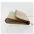 Borsa a spalla in tela a nido d'ape Christian Dior beige oro Auth 168850 - vista 3