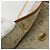 Borsa a spalla in tela a nido d'ape Christian Dior beige oro Auth 168850 - vista 9