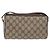 Borsa Sherry Line GG Supreme Web di GUCCI in PVC beige e oro 89 02 018 Auth 176741 D'oro - vista 2