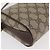 Borsa Sherry Line GG Supreme Web di GUCCI in PVC beige e oro 89 02 018 Auth 176741 D'oro - vista 9