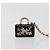 LOUIS VUITTON Portachiavi Speedy Unclusion Nero M65444 Auth BA12314 D'oro - vista 11