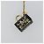 LOUIS VUITTON Portachiavi Speedy Unclusion Nero M65444 Auth BA12314 D'oro - vista 9