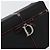 Pochette Vanity Christian Dior in Nylon Nero Argento Auth ep14195 - vista 18