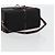 Pochette Vanity Christian Dior in Nylon Nero Argento Auth ep14195 - vista 7
