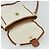 Céline Borsa a Spalla in Tela Macadam CELINE in Pelle PVC Bianco e Oro Auth ep14261 D'oro - vista 10