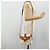 Céline Borsa a Spalla in Tela Macadam CELINE in Pelle PVC Bianco e Oro Auth ep14261 D'oro - vista 20