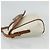 Céline Borsa a Spalla in Tela Macadam CELINE in Pelle PVC Bianco e Oro Auth ep14261 D'oro - vista 3