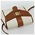 Céline Borsa a Spalla in Tela Macadam CELINE in Pelle PVC Bianco e Oro Auth ep14261 D'oro - vista 6