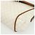 Céline Borsa a Spalla in Tela Macadam CELINE in Pelle PVC Bianco e Oro Auth ep14261 D'oro - vista 9