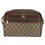 GUCCI GG Supreme Web Sherry Line Tasche aus PVC Beige Gold 001 113 6472 Auth 176195 Golden - Ansicht 13