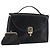 Borsa Christian Dior in pelle di vitello nera e oro Auth 176736 Nero D'oro