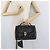 Borsa Christian Dior in pelle di vitello nera e oro Auth 176736 Nero D'oro - vista 25