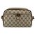 Borsa Sherry Line GG Supreme Web di GUCCI in PVC beige e oro 116 02 089 Auth ep14174 D'oro - vista 13