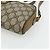 Borsa Sherry Line GG Supreme Web di GUCCI in PVC beige e oro 116 02 089 Auth ep14174 D'oro - vista 14