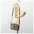 Borsa Sherry Line GG Supreme Web di GUCCI in PVC beige e oro 116 02 089 Auth ep14174 D'oro - vista 21