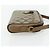 Borsa Sherry Line GG Supreme Web di GUCCI in PVC beige e oro 116 02 089 Auth ep14174 D'oro - vista 4