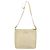 Borsa a Spalla Gancini in Pelle Beige Oro Salvatore Ferragamo Auth ka4133 - vista 13