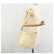 Borsa a Spalla Gancini in Pelle Beige Oro Salvatore Ferragamo Auth ka4133 - vista 23