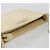 Borsa a Spalla Gancini in Pelle Beige Oro Salvatore Ferragamo Auth ka4133 - vista 6