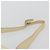 Borsa a Spalla Gancini in Pelle Beige Oro Salvatore Ferragamo Auth ka4133 - vista 8