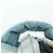 CHANEL Zaino Doudone in nylon blu argento CC Auth mr2366SAM - vista 14