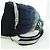 CHANEL Zaino Doudone in nylon blu argento CC Auth mr2366SAM - vista 8
