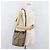 Borsa Sherry Line GG Supreme Web di GUCCI in PVC beige e oro 72 02 034 Auth 176268 D'oro - vista 21