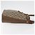 Borsa Sherry Line GG Supreme Web di GUCCI in PVC beige e oro 72 02 034 Auth 176268 D'oro - vista 3