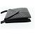 SAINT LAURENT Borsa a Spalla Pelle Nera Argento Auth 176228 Nero - vista 3