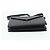 SAINT LAURENT Borsa a Spalla Pelle Nera Argento Auth 176228 Nero - vista 5