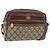 Borsa Sherry Line GG Supreme Web di GUCCI in PVC beige e oro 001 44 6655 Auth ep14411 D'oro
