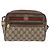 Borsa Sherry Line GG Supreme Web di GUCCI in PVC beige e oro 001 44 6655 Auth ep14411 D'oro - vista 13