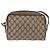 Borsa Sherry Line GG Supreme Web di GUCCI in PVC beige e oro 001 44 6655 Auth ep14411 D'oro - vista 2