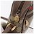 Borsa Sherry Line GG Supreme Web di GUCCI in PVC beige e oro 001 44 6655 Auth ep14411 D'oro - vista 9