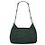 Sac à épaule PRADA en nylon vert argent authentique bs34473 Argenté - vue 2