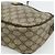 Borsa Gucci GG Supreme Web Sherry Line PVC Beige Oro 89 02 077 Auth bs34659 D'oro - vista 14