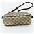 Borsa Gucci GG Supreme Web Sherry Line PVC Beige Oro 89 02 077 Auth bs34659 D'oro - vista 5